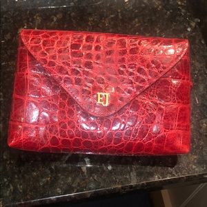 Brand new! Eric Javits Red Leather handbag